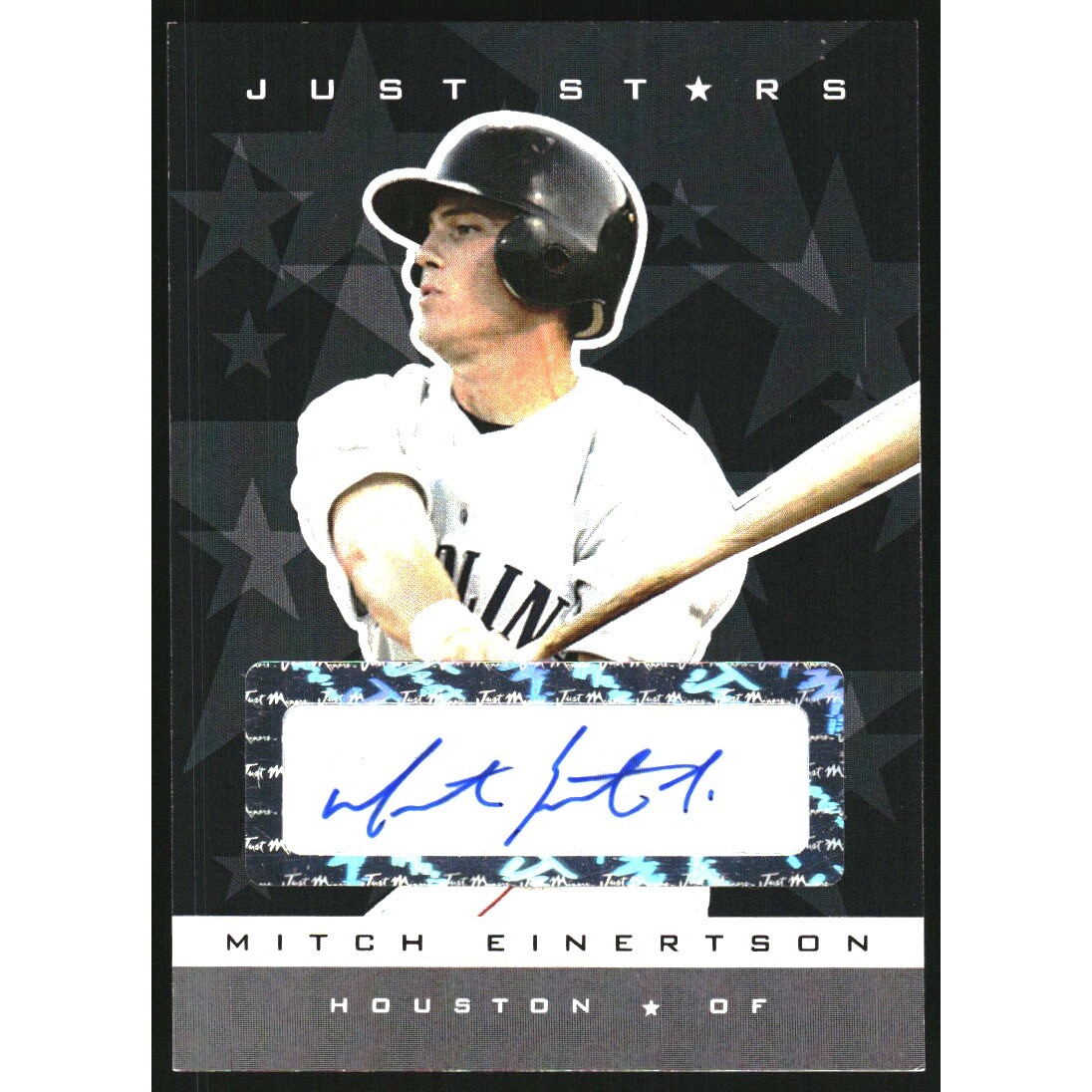 2007 Just Stars Autographs Black #56 Mitch Einertson