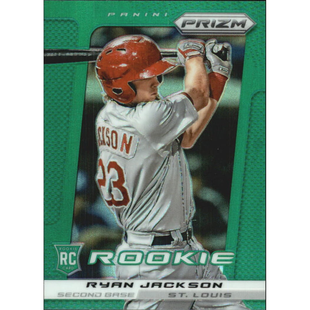 2013 Panini Prizm Prizms Green #238 Ryan Jackson. rookie card picture