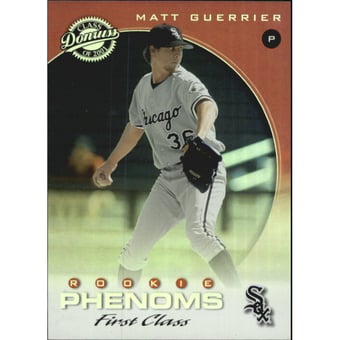 2001 Donruss Class of 2001 First Class #247 Matt Guerrier PH
