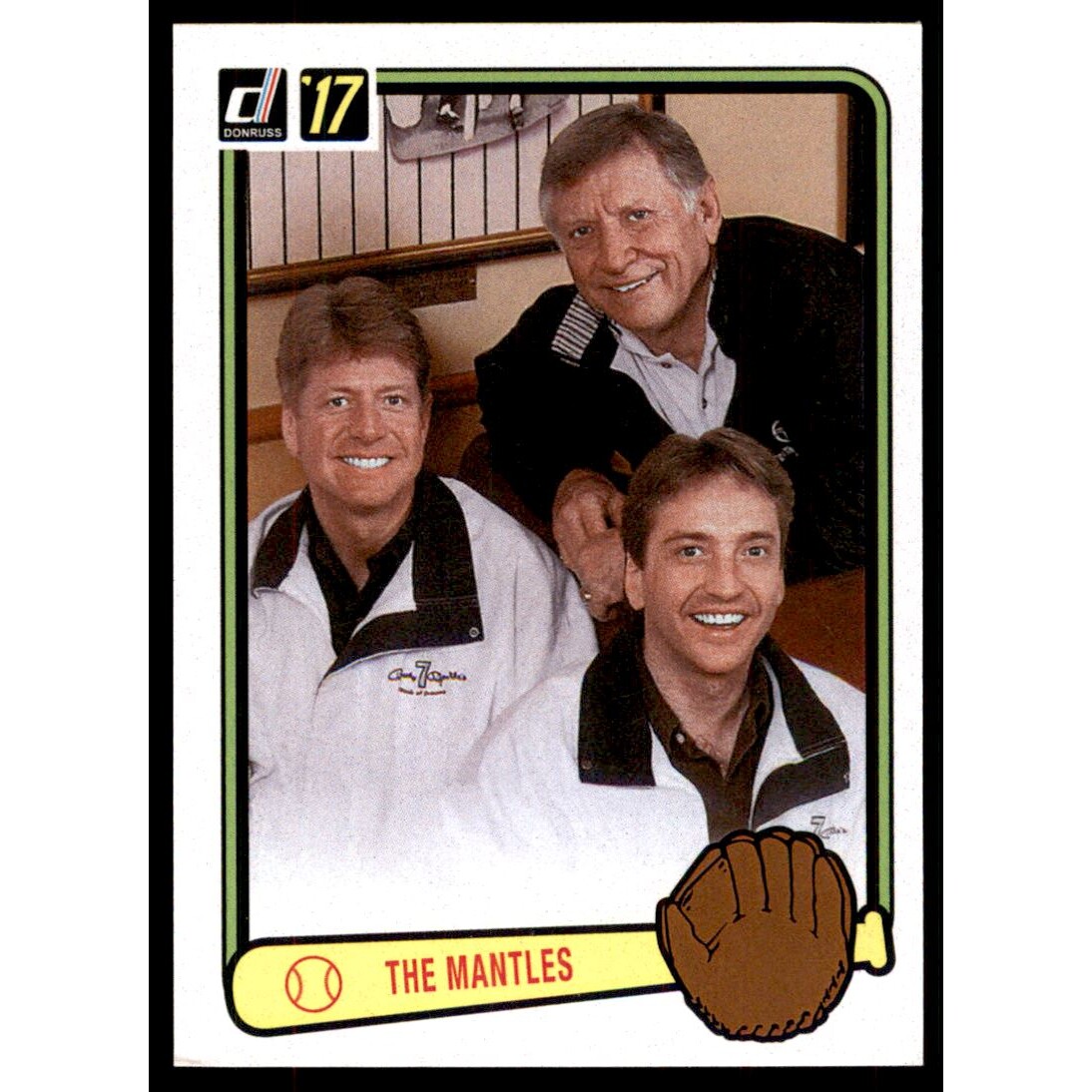 2017 Panini Father’s Day Mickey Mantle #MM The Mantles/Mickey Mantle/Danny Mantle/David Mantle 2017 Panini Father’s Day Mickey Mantle #MM The Mantles/Mickey Mantle/Danny Mantle/David Mantle
