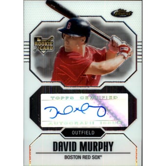 2007 Finest #157 David Murphy AU (RC)