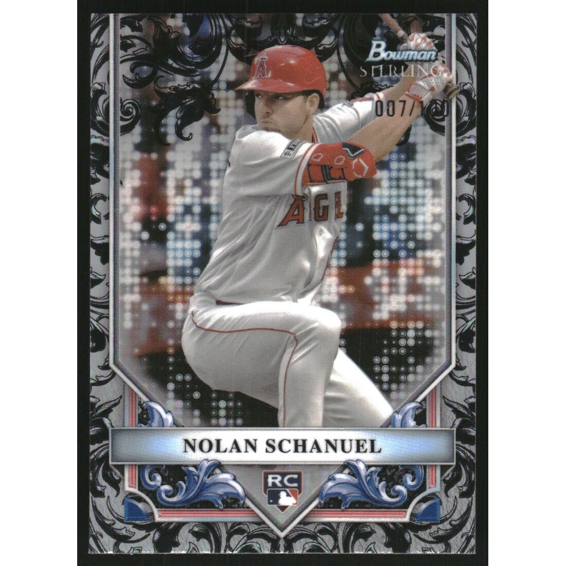 2024 Bowman Sterling Rookies Sterling Silver Refractors #BSR34 Nolan Schanuel