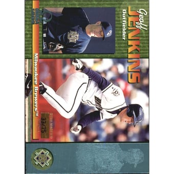1999 Pacific Omega Platinum Blue #132 Geoff Jenkins