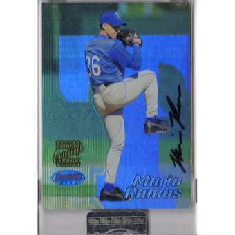 2002 Bowman's Best Uncirculated #122 Mario Ramos AU