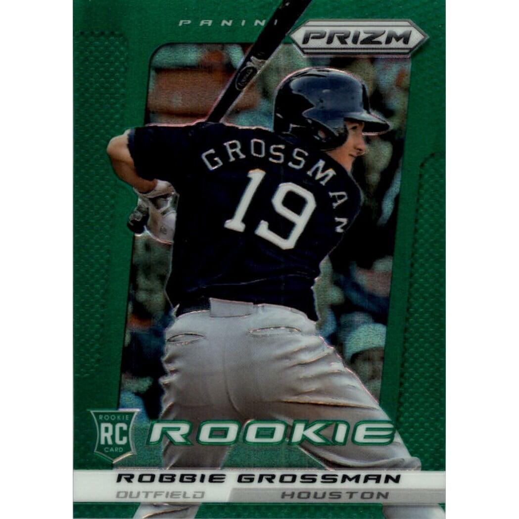 2013 Panini Prizm Prizms Green #292 Robbie Grossman. rookie card picture