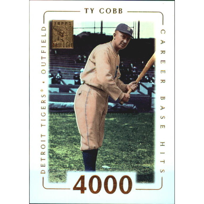 2002 Topps Tribute #52 Ty Cobb. rookie card picture