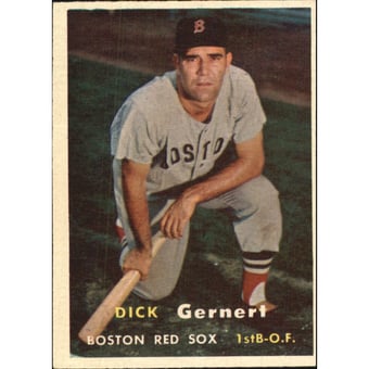 1957 Topps #202 Dick Gernert