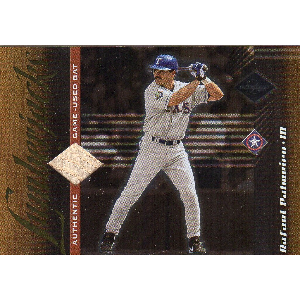 2001 Leaf Limited #163 Rafael Palmeiro LUM/500