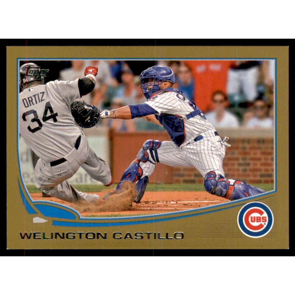 2013 Topps Mini Gold #551 Wellington Castillo
