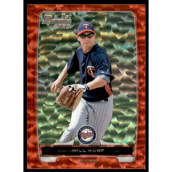 2012 Bowman Draft Draft Picks Red Ice #BDPP134 Will Hurt