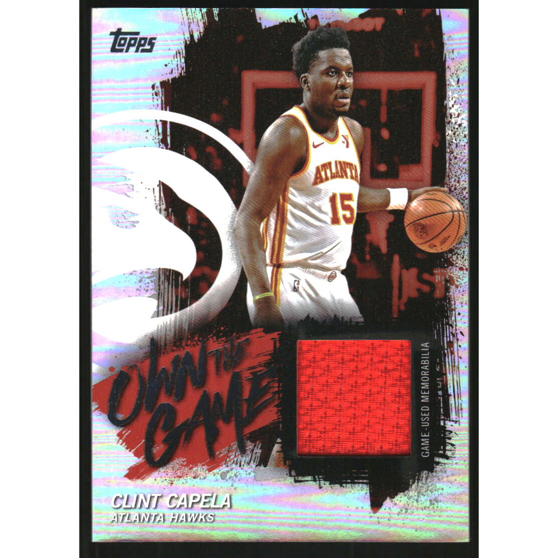 2025-26 Topps Own the Game Rainbow Foilboard #OTGACP Clint Capela