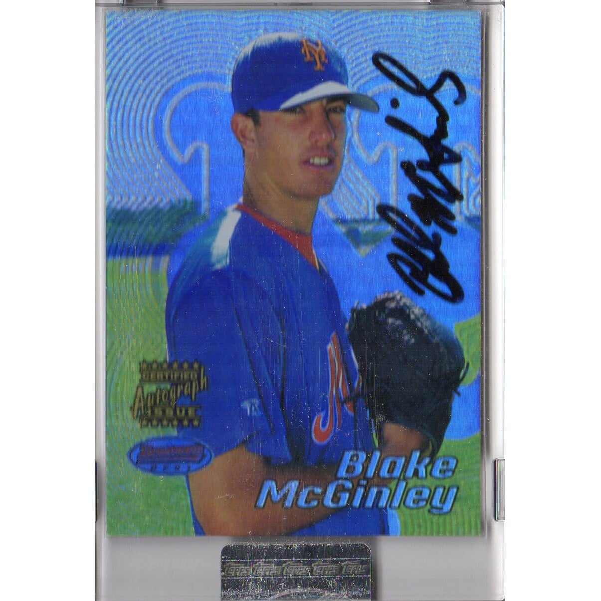2002 Bowman's Best Uncirculated #170 Blake McGinley AU