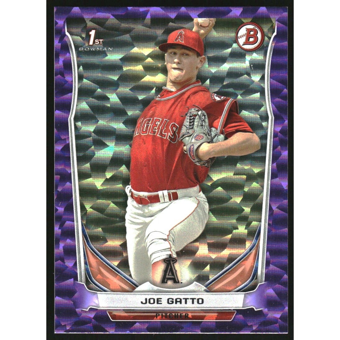 2014 Bowman Draft Purple Ice #DP51 Joe Gatto. rookie card picture
