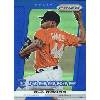2013 Panini Prizm Prizms Blue #293 A.J. Ramos