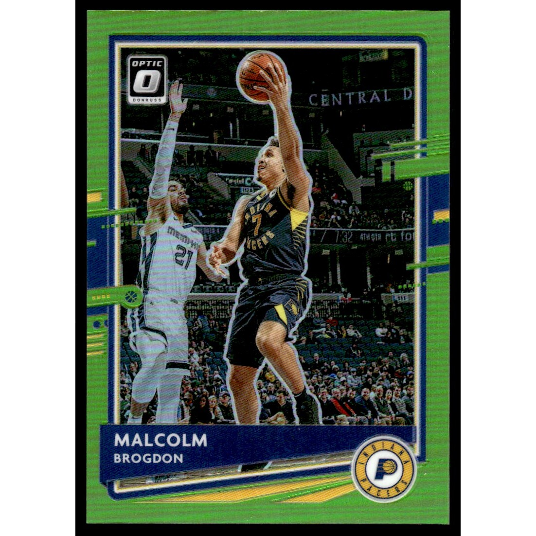 2020-21 Donruss Optic Lime Green #59 Malcolm Brogdon