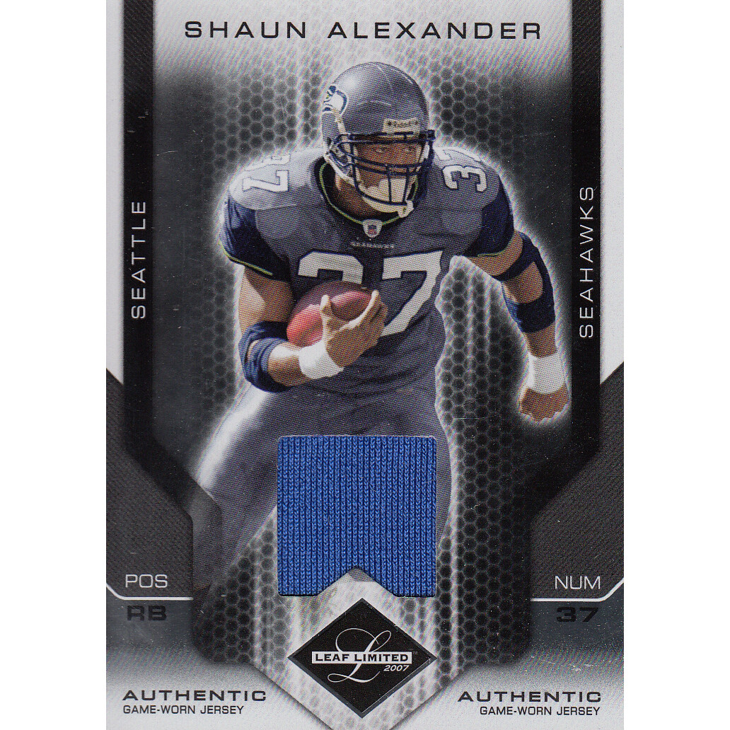 2007 Leaf Limited Threads #87 Shaun Alexander