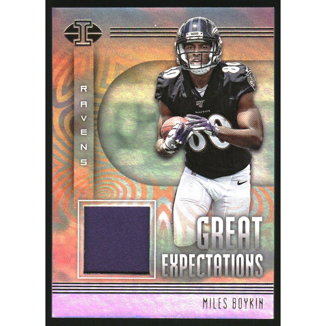 2019 Panini Illusions Great Expectations Jerseys #GEMBO Miles Boykin