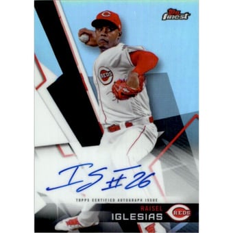 2018 Finest Autographs #FARI Raisel Iglesias