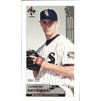 2001 Private Stock PS-206 Rookies #7 Aaron Myette