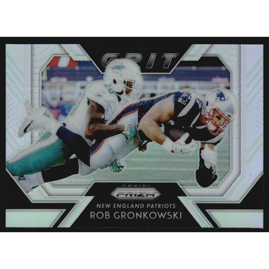 2018 Panini Prizm Grit Prizms #6 Rob Gronkowski. rookie card picture