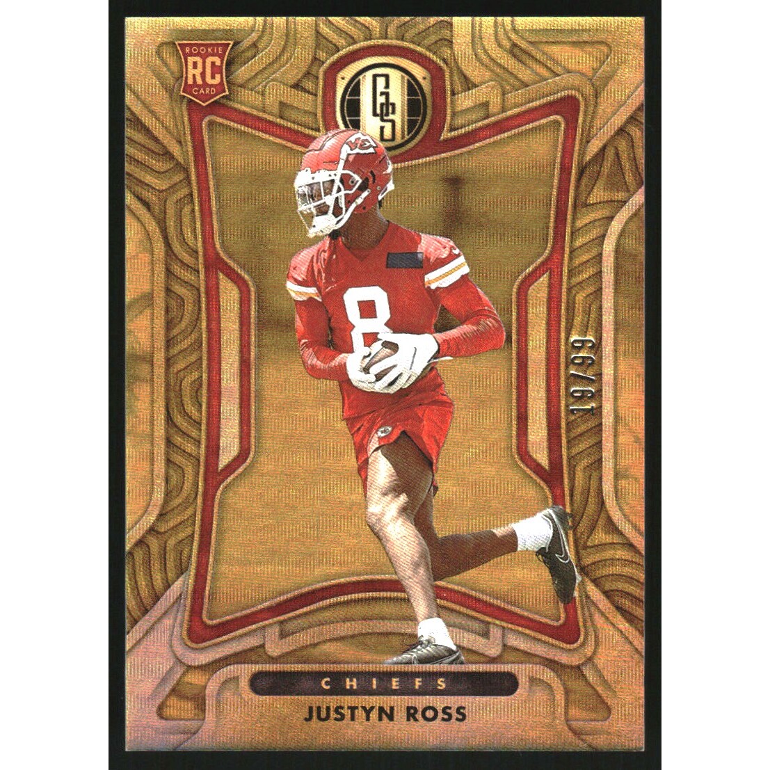 2022 Panini Gold Standard #131 Justyn Ross RC. rookie card picture