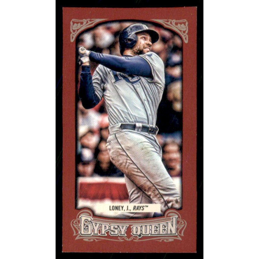 2014 Topps Gypsy Queen Mini Red #70 James Loney. rookie card picture