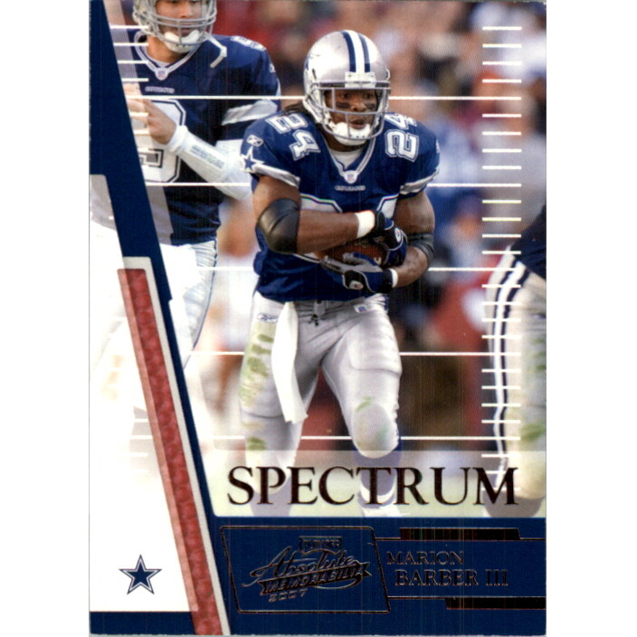 2007 Absolute Memorabilia Spectrum Silver Retail #5 Marion Barber