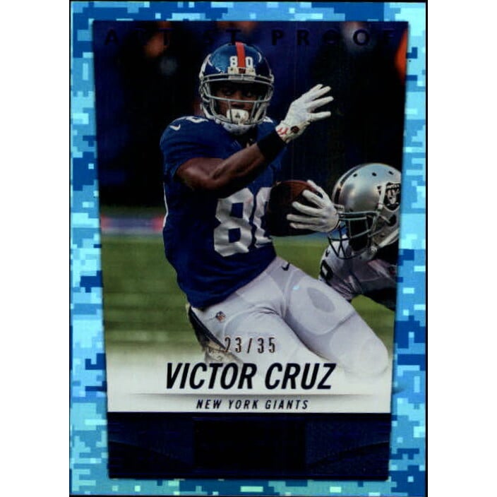 2014 Panini Hot Rookies Artist's Proof #144 Victor Cruz. rookie card picture