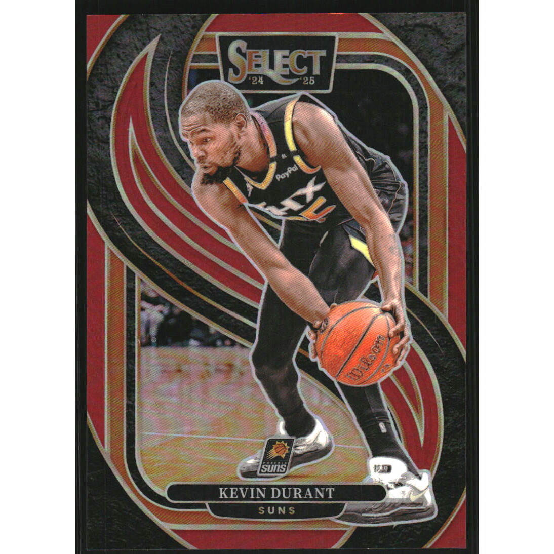 2024-25 Select Red Prizms #127 Kevin Durant