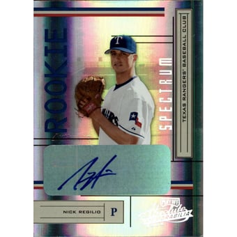 2004 Absolute Memorabilia Signature Spectrum Silver #232 Nick Regilio/250