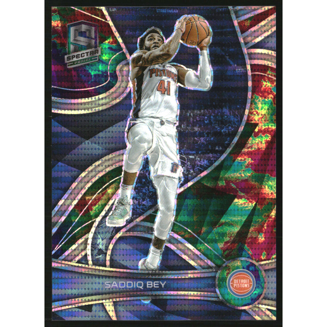 2021-22 Panini Spectra Celestial #69 Saddiq Bey