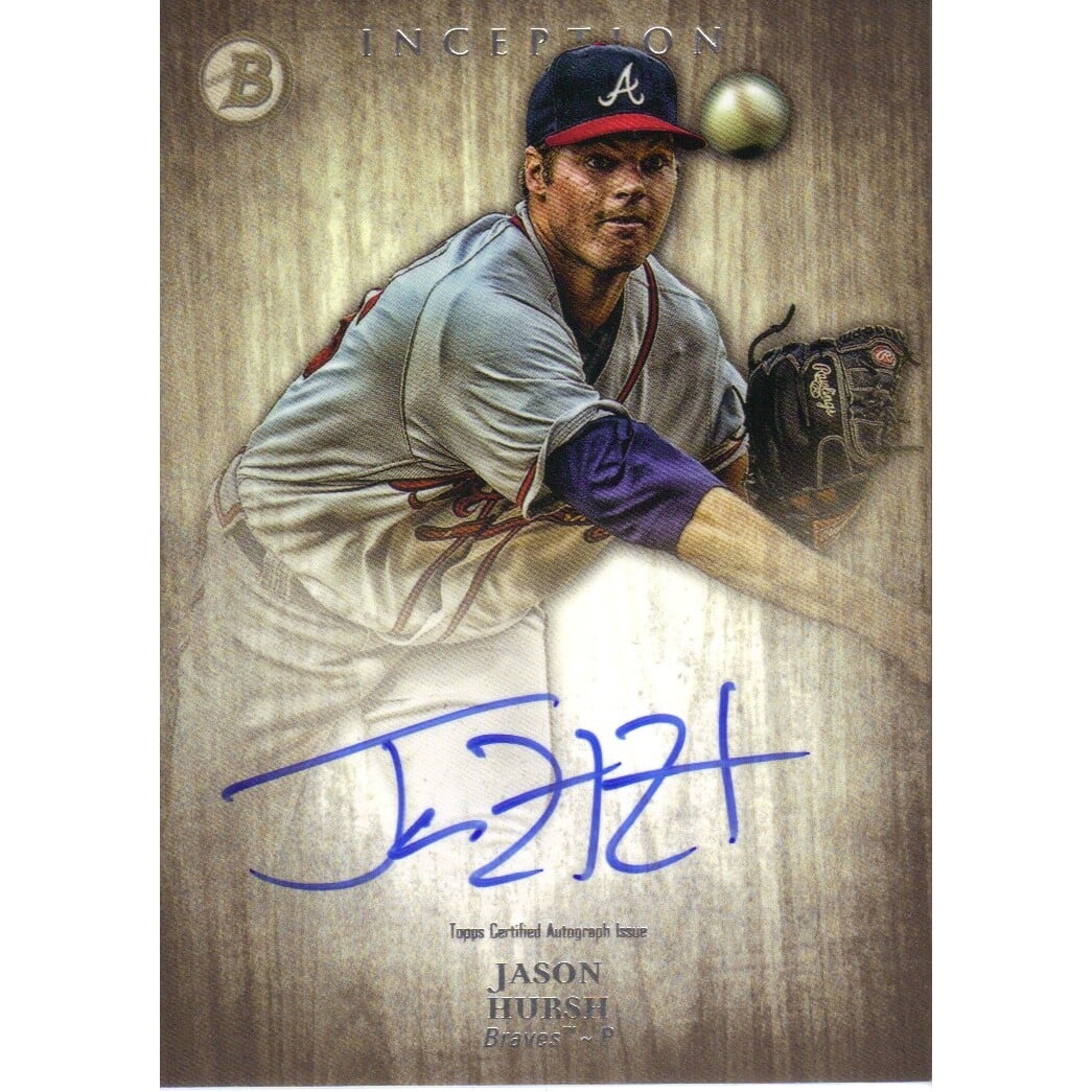 2014 Bowman Inception Prospect Autographs #PAJH Jason Hursh. rookie card picture