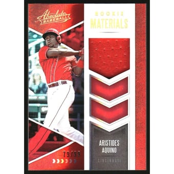 2020 Absolute Absolute Rookie Materials Spectrum Red #30 Aristides Aquino
