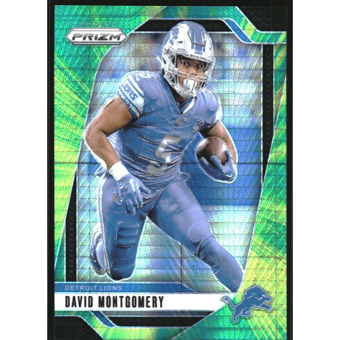2024 Panini Prizm Prizms Hyper #94 David Montgomery
