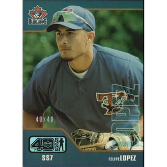 2002 Upper Deck 40-Man Electric Rainbow #67 Felipe Lopez