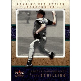 2003 Fleer Genuine Reflection Descending #41 Curt Schilling/90
