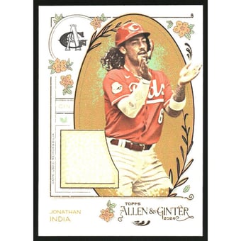 2024 Topps Allen and Ginter Relics #AGRJI Jonathan India B