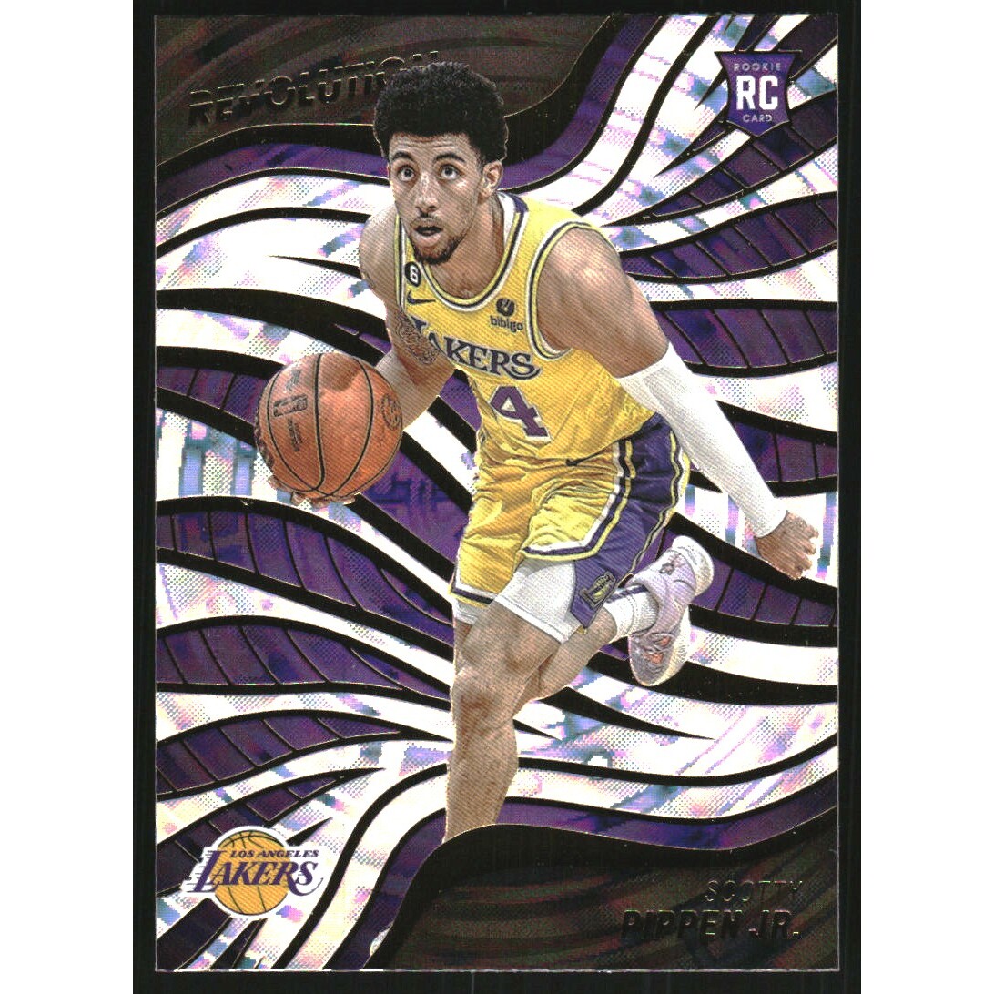 2022-23 Panini Revolution Fractal #133 Scotty Pippen Jr. 2022-23 Panini Revolution Fractal #133 Scotty Pippen Jr.