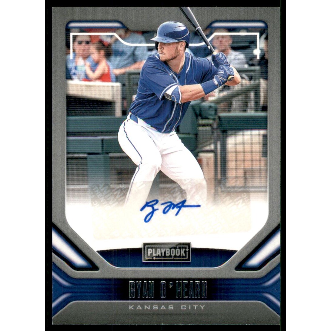 2020 Panini Playbook Autographs #3 Ryan O'Hearn. rookie card picture