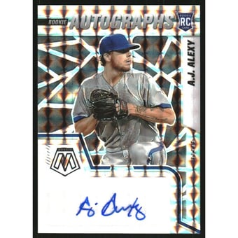 2022 Panini Mosaic Rookie Autographs Mosaic #49 A.J. Alexy