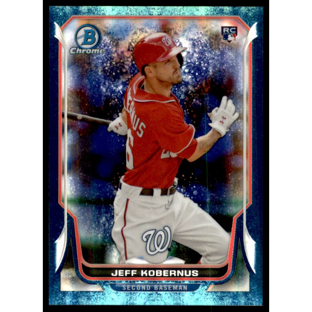 2014 Bowman Chrome Bubble Refractors #4 Jeff Kobernus. rookie card picture