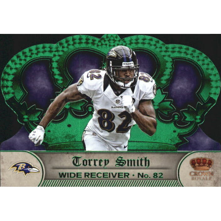 2012 Crown Royale Green #9 Torrey Smith