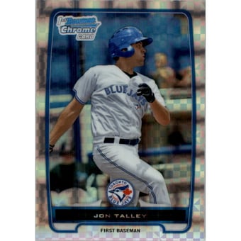 2012 Bowman Chrome Prospects X-Fractors #BCP133 Jon Talley