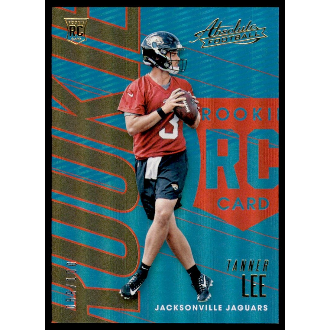 2018 Absolute Spectrum Red #122 Tanner Lee