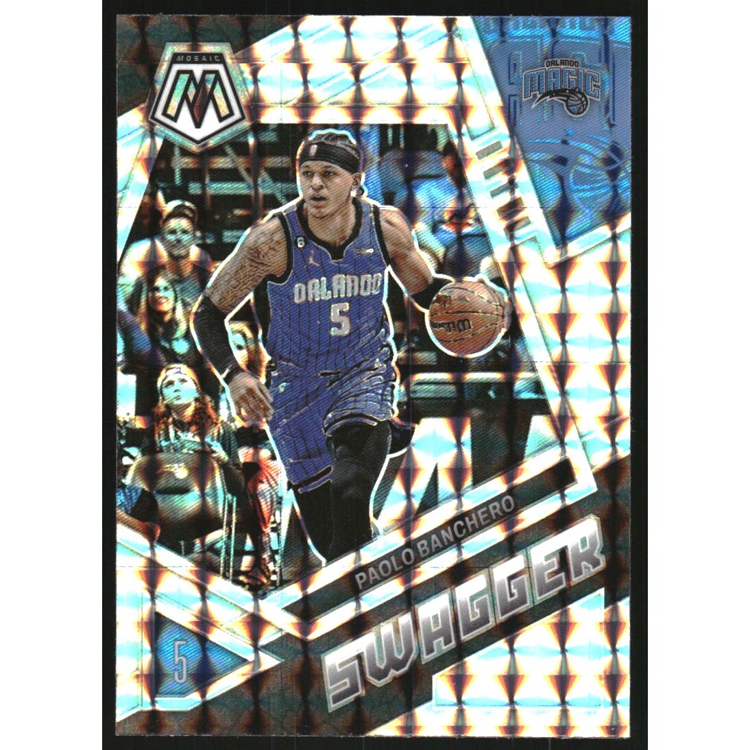 2022-23 Panini Mosaic Swagger #1 Paolo Banchero