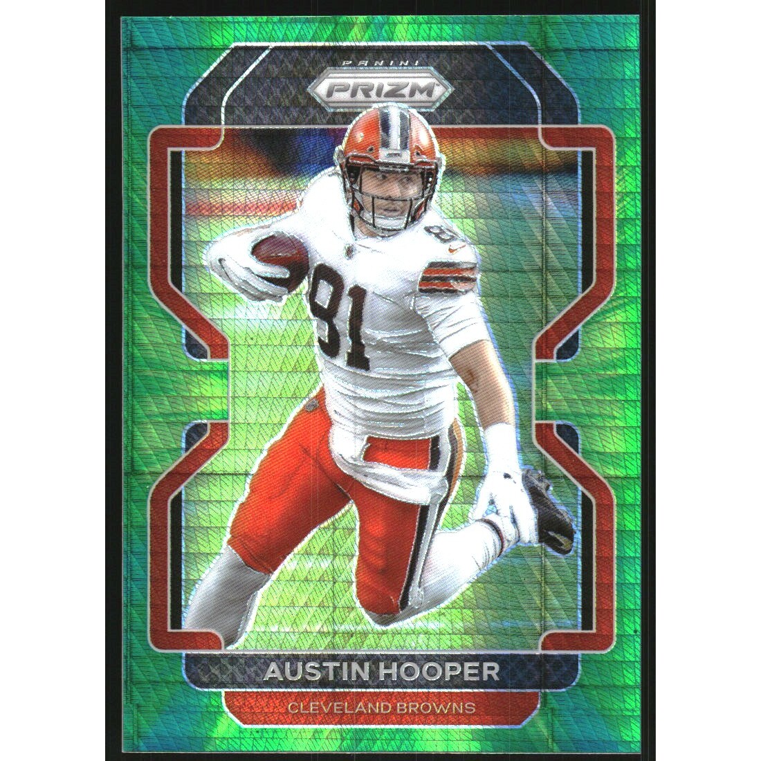 2021 Panini Prizm Prizms Hyper #262 Austin Hooper