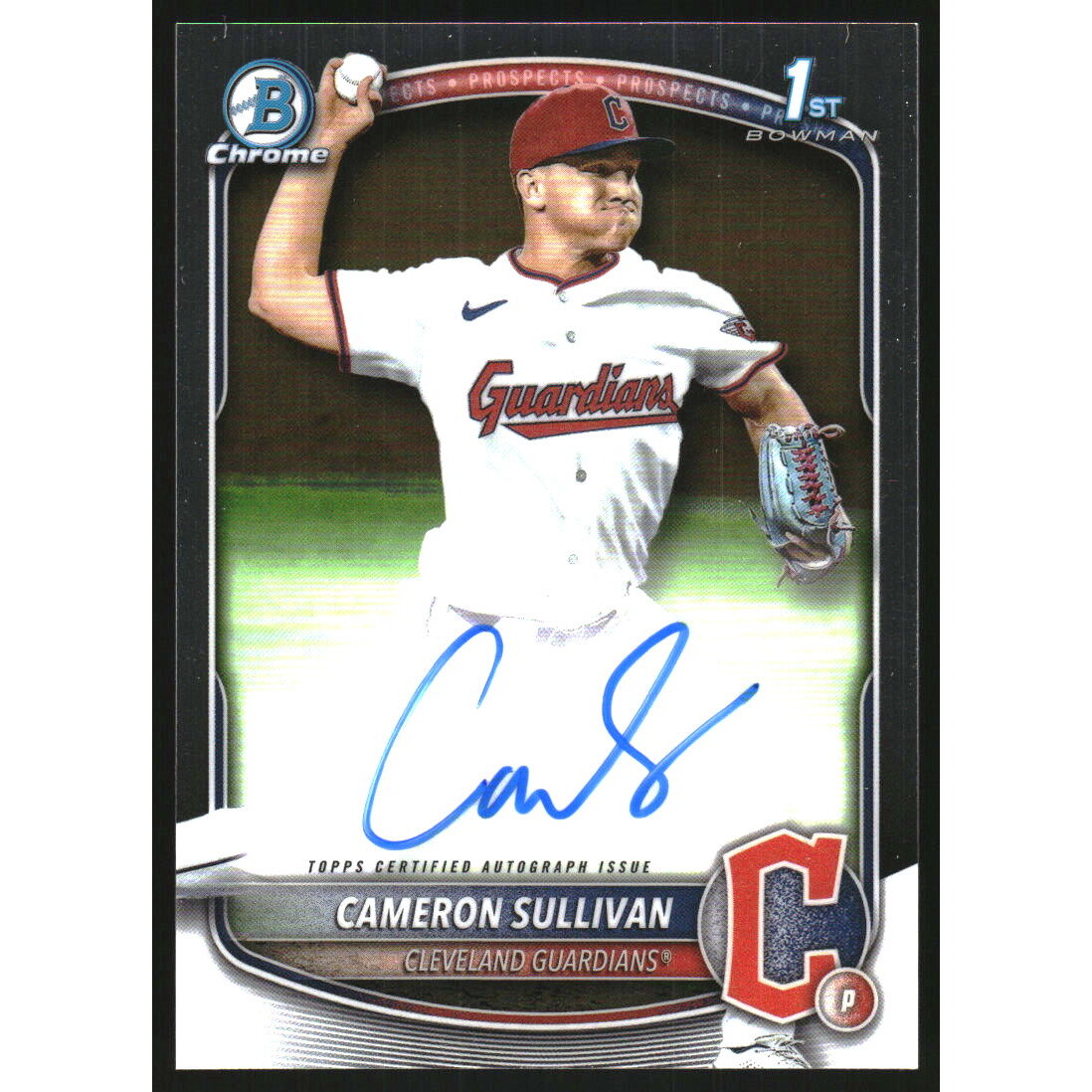 2025 Bowman Chrome Prospect Autographs #CPACS Cameron Sullivan