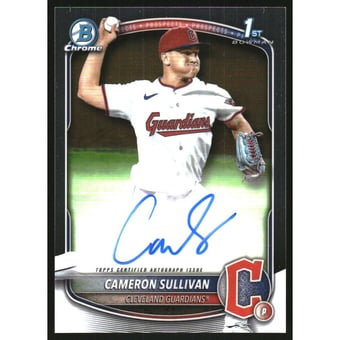 2025 Bowman Chrome Prospect Autographs #CPACS Cameron Sullivan