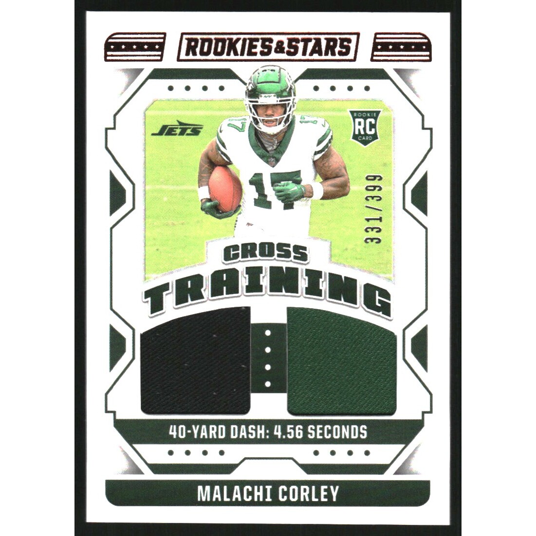 2024 Rookies and Stars Cross Training Materials #26 Malachi Corley