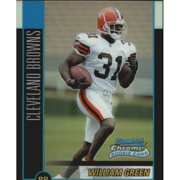 2002 Bowman Chrome Refractors #130 William Green